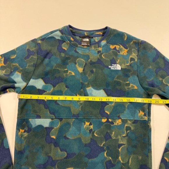 The North Face Polartec Fleece Sweatshirt Camouflage Print - Picture 9 of 9